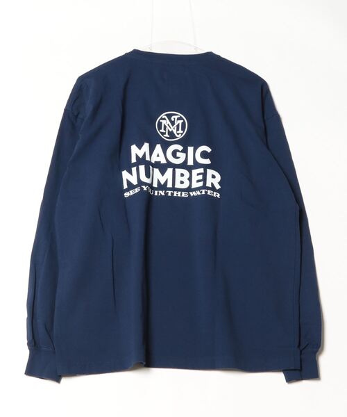 MAGIC NUMBER（マジック ナンバー）の「【MAGIC NUMBER】 STOCK LOGO US COTTON L/S T-SHIRT ストックロゴユーエスコットンロングスリーブティーシャツ（Tシャツ/カットソー・メンズ・バーガンディー/グリーン/ネイビー/オフホワイト・MEDIUM/LARGE/X-LARGE）」の17枚目の写真