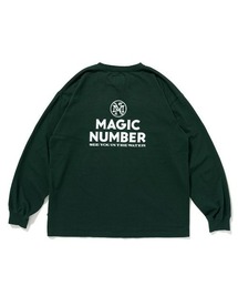 【MAGIC NUMBER】 STOCK LOGO US COTTON L/S T-SHIRT ストックロゴユーエスコットンロングスリーブティーシャツ