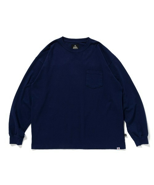 MAGIC NUMBER（マジック ナンバー）の「【MAGIC NUMBER】 STOCK LOGO US COTTON L/S T-SHIRT ストックロゴユーエスコットンロングスリーブティーシャツ（Tシャツ/カットソー・メンズ・バーガンディー/グリーン/ネイビー/オフホワイト・MEDIUM/LARGE/X-LARGE）」の7枚目の写真