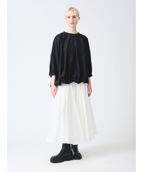 ミズイロインド ビックシルエットシャツブラウス