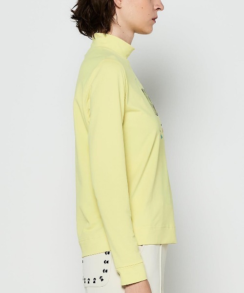 Picone イエローハイネックシャツ Picone CLUB（ピッコーネクラブ） t