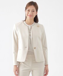 SANYO SELECT｜サンヨーセレクト（レディース）のノーカラージャケット