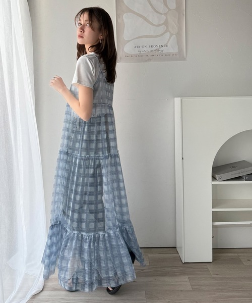 美品　MUVEIL サイドフリルパンツ　チェック柄　サイズ36 美品 MUVEIL サイドフリルパンツ チェック柄 サイズ36 2025年