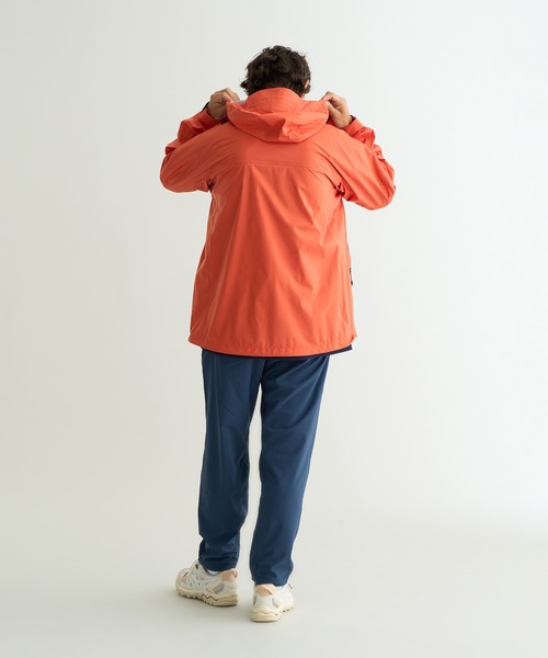 NANGA（ナンガ）の「AT 3L WEATHER SHEILD JK / AT 3L ウェザー シールド ジャケット（ナイロンジャケット・メンズ・グレー/オレンジ/ブラック・S/M/L/XL）」の22枚目の写真