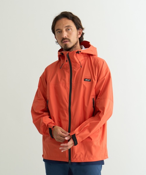 NANGA（ナンガ）の「AT 3L WEATHER SHEILD JK / AT 3L ウェザー シールド ジャケット（ナイロンジャケット・メンズ・グレー/オレンジ/ブラック・S/M/L/XL）」の17枚目の写真