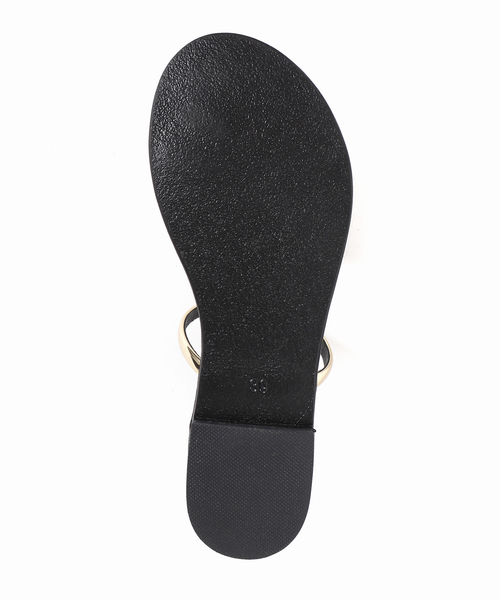 journal standard L'essage（ジャーナルスタンダードレサージュ）の「《追加》【ELENA LAINA /エレナ ライナ】トングサンダル（サンダル・レディース・ゴールド・36/37/38/39）」の9枚目の写真