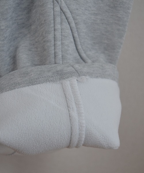 Marient（マリエント）の「カットワークカーブスウェットPT（スウェットパンツ・レディース・グレー/ブラック・FREE）」の14枚目の写真