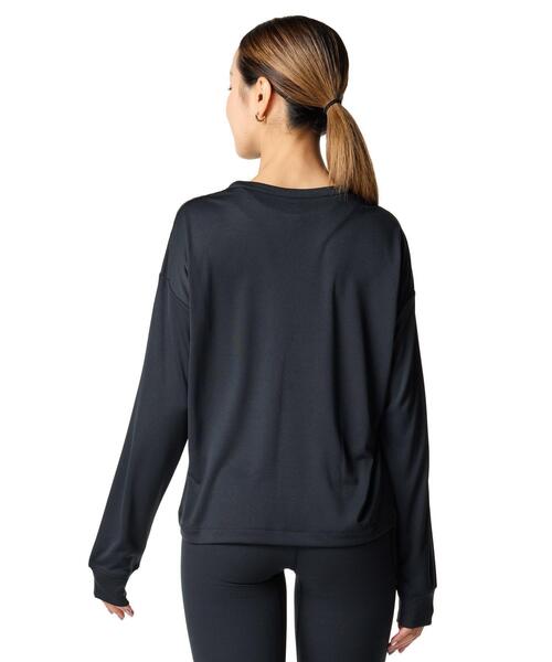 UNDER ARMOUR（アンダーアーマー）の「UAテック ロングスリーブ Tシャツ（トレーニング/レディース）（Tシャツ/カットソー・レディース・ブラック・M/L/XL/S）」の2枚目の写真