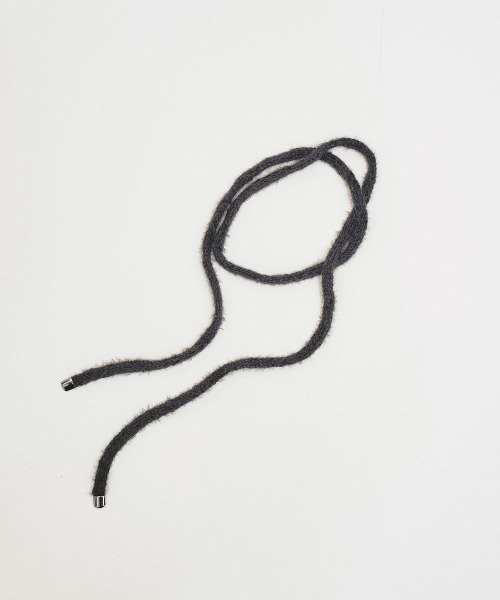 TODAYFUL（トゥデイフル）の「TODAYFUL　Knit Ribbon Choker ニットリボンチョーカー/12520905（チョーカー・レディース・キナリ/チョコ/グレー・ONE SIZE）」の9枚目の写真