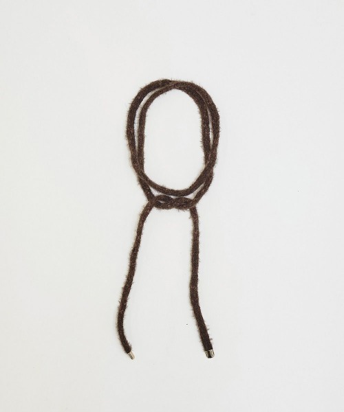 TODAYFUL（トゥデイフル）の「TODAYFUL　Knit Ribbon Choker ニットリボンチョーカー/12520905（チョーカー・レディース・キナリ/チョコ/グレー・ONE SIZE）」の10枚目の写真