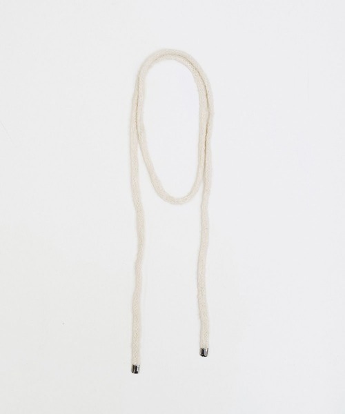 TODAYFUL（トゥデイフル）の「TODAYFUL　Knit Ribbon Choker ニットリボンチョーカー/12520905（チョーカー・レディース・キナリ/チョコ/グレー・ONE SIZE）」の8枚目の写真