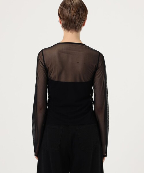 SIMONE WILD(シモーネワイルド)の「Simone Wild Easy Long Sleeve(Tシャツ/カットソー・レディース・ブラック・S)」の5枚目の写真