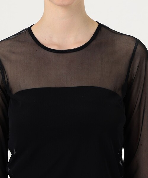 SIMONE WILD(シモーネワイルド)の「Simone Wild Easy Long Sleeve(Tシャツ/カットソー・レディース・ブラック・S)」の6枚目の写真