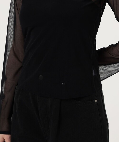 SIMONE WILD(シモーネワイルド)の「Simone Wild Easy Long Sleeve(Tシャツ/カットソー・レディース・ブラック・S)」の9枚目の写真