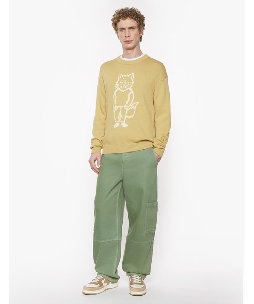 Maison Kitsune（メゾンキツネ）の「DRESSED FOX INTARSIA JUMPER