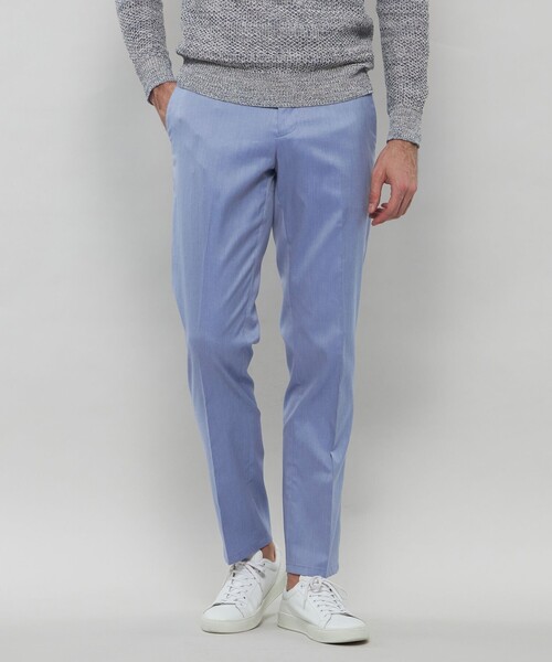 MACKINTOSH LONDON（マッキントッシュ ロンドン）の「コットンストレッチツイルパンツ（その他パンツ・メンズ・ホワイト/グレー/ベージュ系その他/ブルー系その他4・90/82/94/78/86）」の4枚目の写真