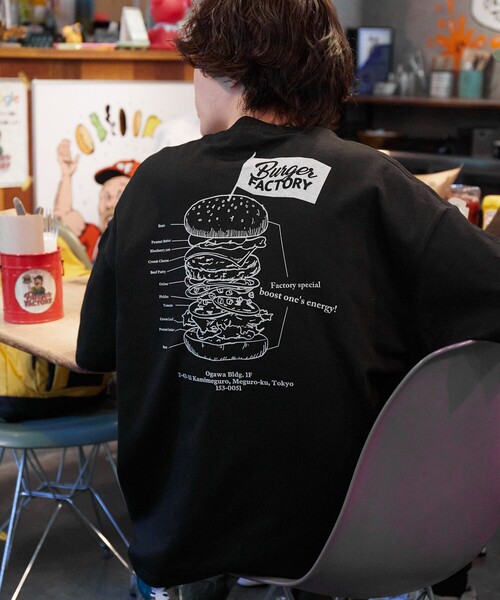 超特急 サイン入り tシャツ MUSIC BURGER ハンバーガーフェス オリジナルTシャツ “Splatters”