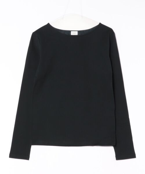 MANOF(マノフ)の「MANOF TULLE DOCKING CUT TOPS(Tシャツ/カットソー・レディース・ブラック・FREE)」の5枚目の写真