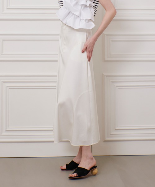 【11/10までの販売】LOULOU WILLOUGHBY/マーメイドスカート セール】【LOULOU WILLOUGHBY】デニムライクマーメイドスカート