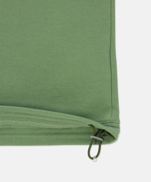 LANVIN en Bleu（ランバンオンブルー）の「【LANVIN en Bleu ESSENTIAL】COLBERT / ヘビーピケ カラーポロシャツ（ポロシャツ・メンズ・ライトイエロー/カーキ/ピンク・SMALL/MEDIUM/LARGE/X-LARGE/XX-LARGE）」の10枚目の写真