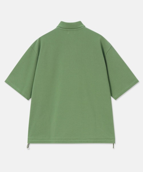 LANVIN グリーン ポロシャツ 38 LANVIN グリーン ポロシャツ 38 LANVIN メンズポロシャツ（色