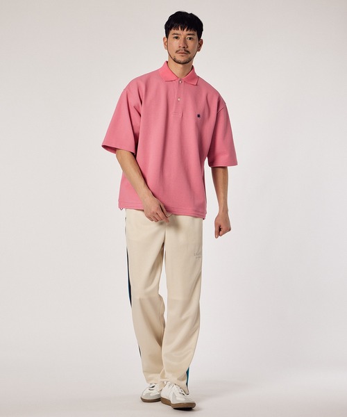 LANVIN en Bleu（ランバンオンブルー）の「【LANVIN en Bleu ESSENTIAL】COLBERT / ヘビーピケ カラーポロシャツ（ポロシャツ・メンズ・ライトイエロー/カーキ/ピンク・SMALL/MEDIUM/LARGE/X-LARGE/XX-LARGE）」の19枚目の写真