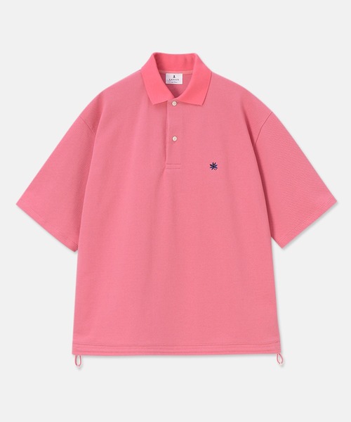 LANVIN en Bleu（ランバンオンブルー）の「【LANVIN en Bleu ESSENTIAL】COLBERT / ヘビーピケ カラーポロシャツ（ポロシャツ・メンズ・ライトイエロー/カーキ/ピンク・SMALL/MEDIUM/LARGE/X-LARGE/XX-LARGE）」の16枚目の写真