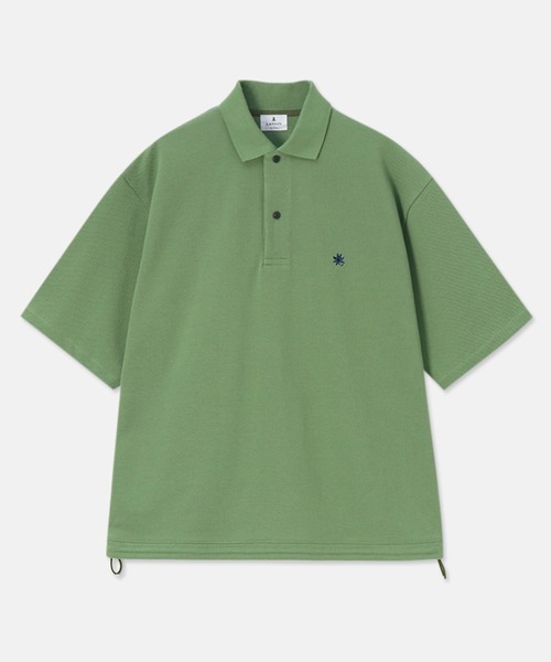 LANVIN en Bleu（ランバンオンブルー）の「【LANVIN en Bleu ESSENTIAL】COLBERT / ヘビーピケ カラーポロシャツ（ポロシャツ・メンズ・ライトイエロー/カーキ/ピンク・SMALL/MEDIUM/LARGE/X-LARGE/XX-LARGE）」の14枚目の写真