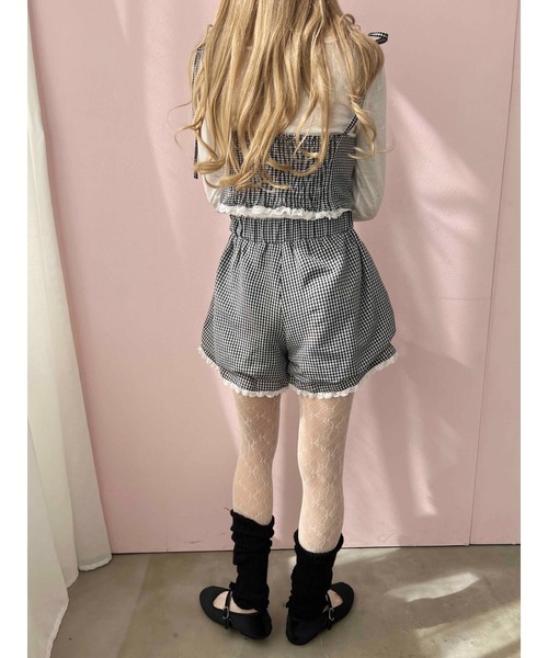 PHILLY(フィリー)の「【PHILLY】ショルダーリボンビスチェ(Tシャツ/カットソー・レディース・ブラック/レッド/ホワイト・FREE)」の18枚目の写真