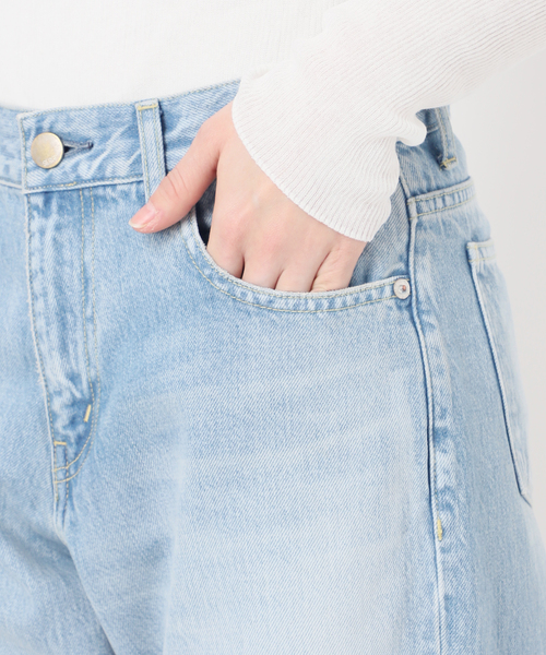 SERGE de bleu(サージ)の「SERGE/サージ EMMA(ブルー)(デニムパンツ・レディース・サックスブルー・23/24/25/26)」の21枚目の写真