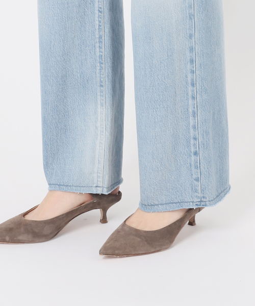 SERGE de bleu(サージ)の「SERGE/サージ EMMA(ブルー)(デニムパンツ・レディース・サックスブルー・23/24/25/26)」の2枚目の写真