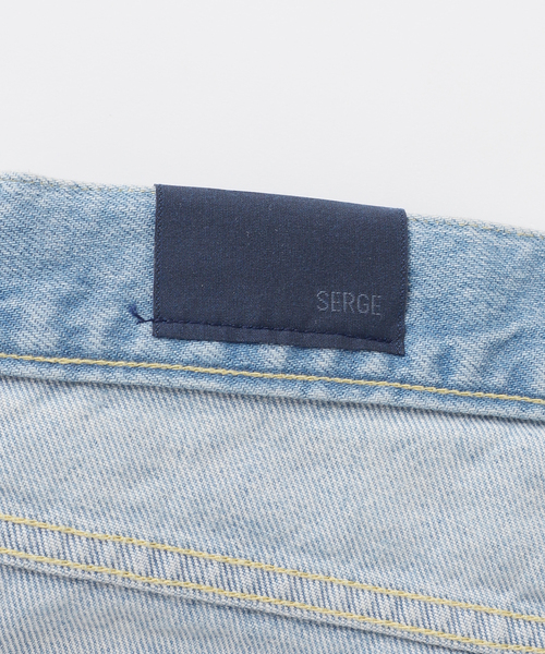 SERGE de bleu(サージ)の「SERGE/サージ EMMA(ブルー)(デニムパンツ・レディース・サックスブルー・23/24/25/26)」の3枚目の写真