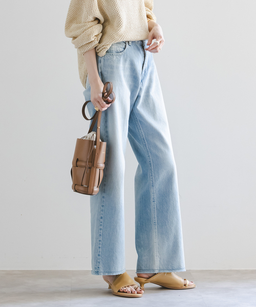 SERGE de bleu(サージ)の「SERGE/サージ EMMA(ブルー)(デニムパンツ・レディース・サックスブルー・23/24/25/26)」の8枚目の写真