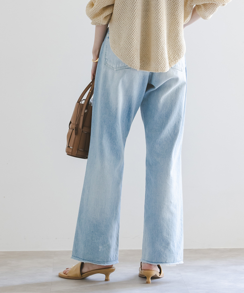 SERGE de bleu(サージ)の「SERGE/サージ EMMA(ブルー)(デニムパンツ・レディース・サックスブルー・23/24/25/26)」の9枚目の写真