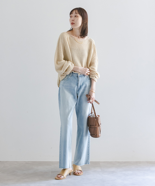 SERGE de bleu(サージ)の「SERGE/サージ EMMA(ブルー)(デニムパンツ・レディース・サックスブルー・23/24/25/26)」の10枚目の写真