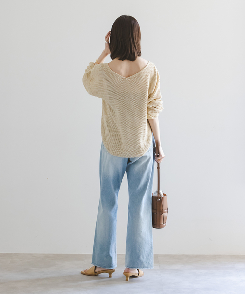 SERGE de bleu(サージ)の「SERGE/サージ EMMA(ブルー)(デニムパンツ・レディース・サックスブルー・23/24/25/26)」の12枚目の写真