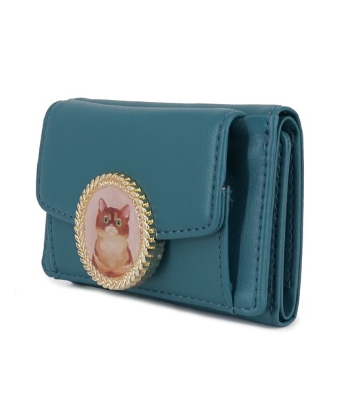 ポール ＆ ジョー アクセソワ ミニ財布 ＜キャット・ブローチ＞（財布