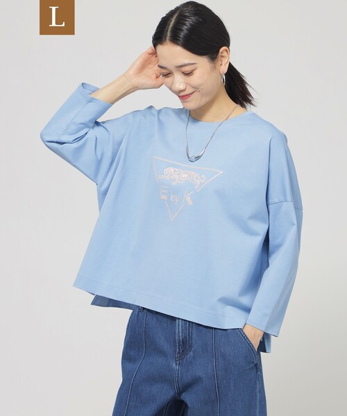 セール】【L】【ウォシャブル】イニシャルパンサープリント