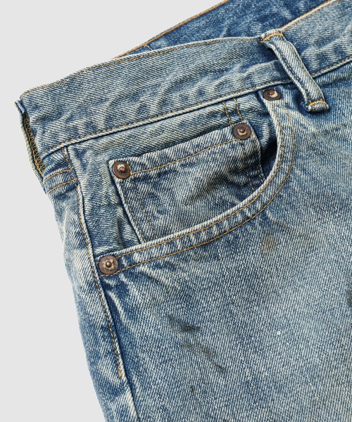 BOW WOW(バウワウ)の「DENIM CUT OFF SHORTS(その他パンツ・メンズ・インディゴブルー・XL/L)」の4枚目の写真