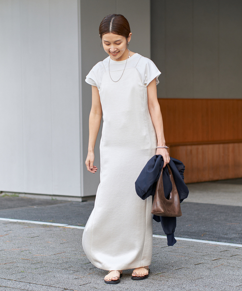 ダブルサテン キャミワンピース（ワンピース）｜IENA（イエナ）の  