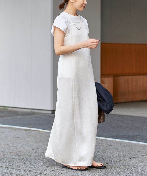 IENA ワンピース WEB限定/追加3》ドットサッシュワンピース（ワンピース）｜IENA