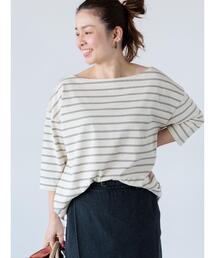 Lugnoncure | 2wayボーダートップス《2025spring catalog item》(Tシャツ/カットソー)