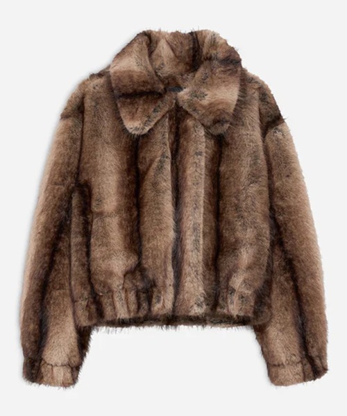 セール】【STUDIO AR】LUCY フェイクファージャケット（その他アウター