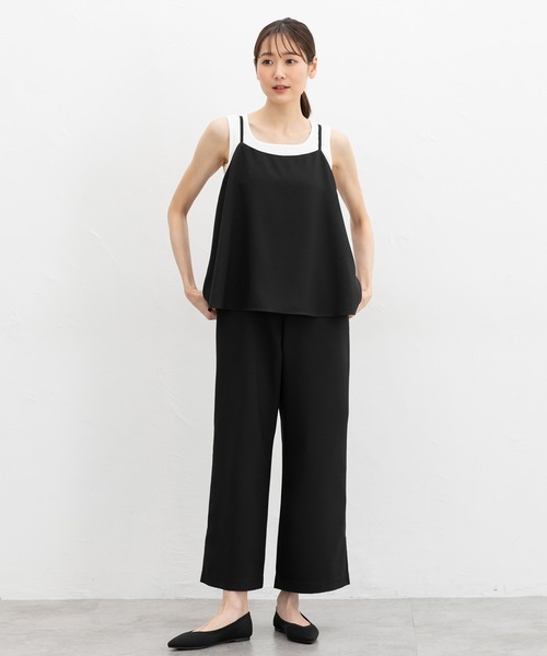 サロペット・オーバーオール・オールインワン (mimi)Cottonlinen Rough Combinaison mimi様専用)Cottonlinen Rough Combinaison