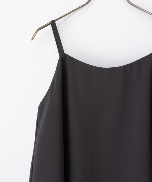 Honeys（ハニーズ）の「オールインワン（サロペット/オーバーオール・レディース・チャコール/ベージュ/ブラック・3L/L/LL/M/S）」の17枚目の写真