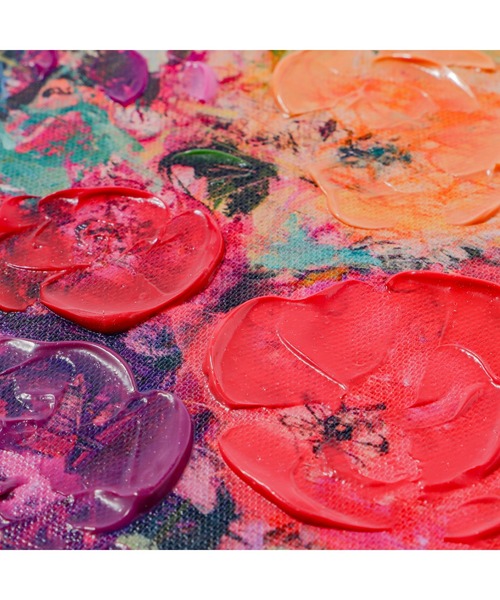 ペインティング アートボード フラワー M（ポスター/アート