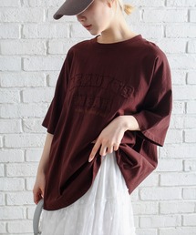 貼付ロゴBIG Tシャツ