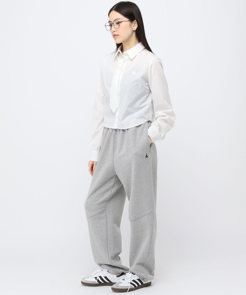 3.3 Field Trip （3.3フィールドトリップ）の「3.3Field Trip／タイツキショートシャツ（シャツ/ブラウス・レディース・ブルー/ホワイト・FREE）」の9枚目の写真