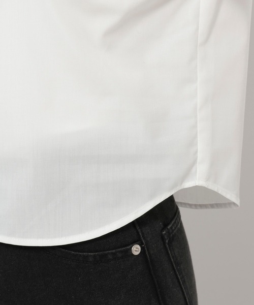 3.3 Field Trip （3.3フィールドトリップ）の「3.3Field Trip／タイツキショートシャツ（シャツ/ブラウス・レディース・ブルー/ホワイト・FREE）」の22枚目の写真