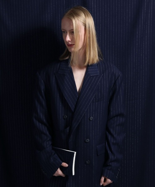 BLAYMORE】Drop Double-Breasted Jacket（テーラードジャケット 